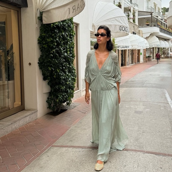 Zara ZW Collection Draped Dress - Picture 5 of 14